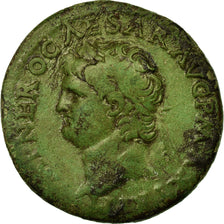 Coin, Nero, Dupondius, 62-68, Lyon - Lugdunum, EF(40-45), Bronze, RIC:597