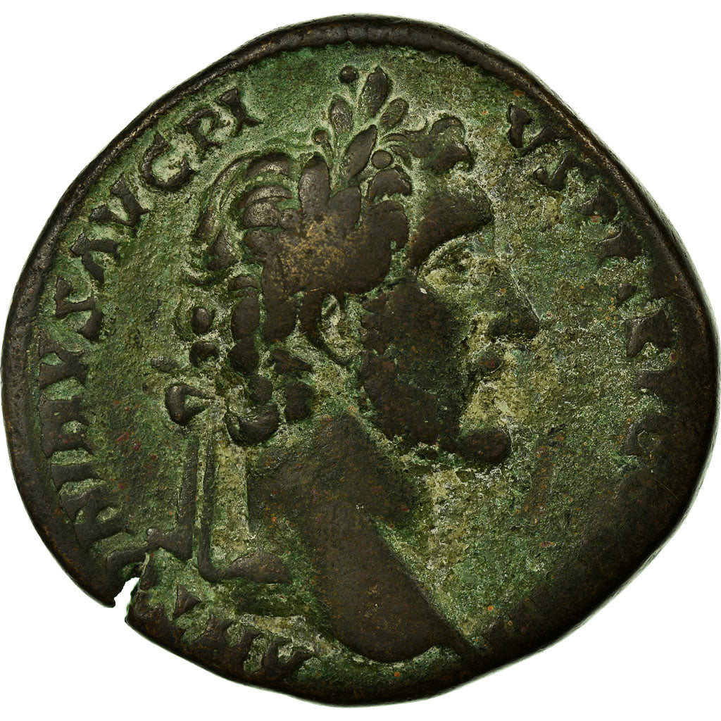Coin, Antoninus Pius, Sestertius, 145-161, Rome, VF(30-35), Bronze, RIC:770
