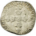 Monnaie, France, Louis XIII, 1/4 Ecu, La Rochelle, Date absente, TB+, Argent