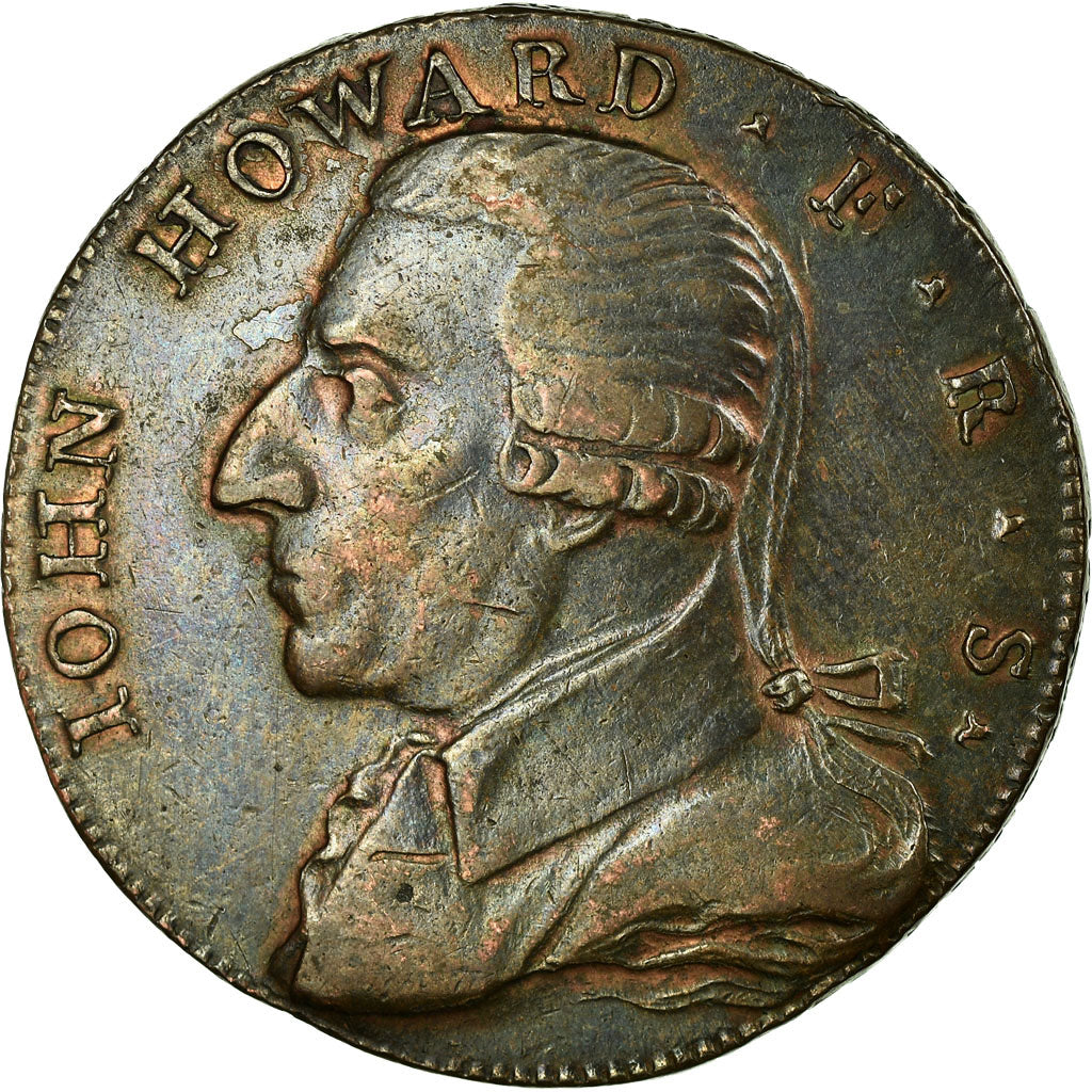 Coin, Great Britain, Warwickshire, H Hickman, Halfpenny Token, 1792, Birmingham