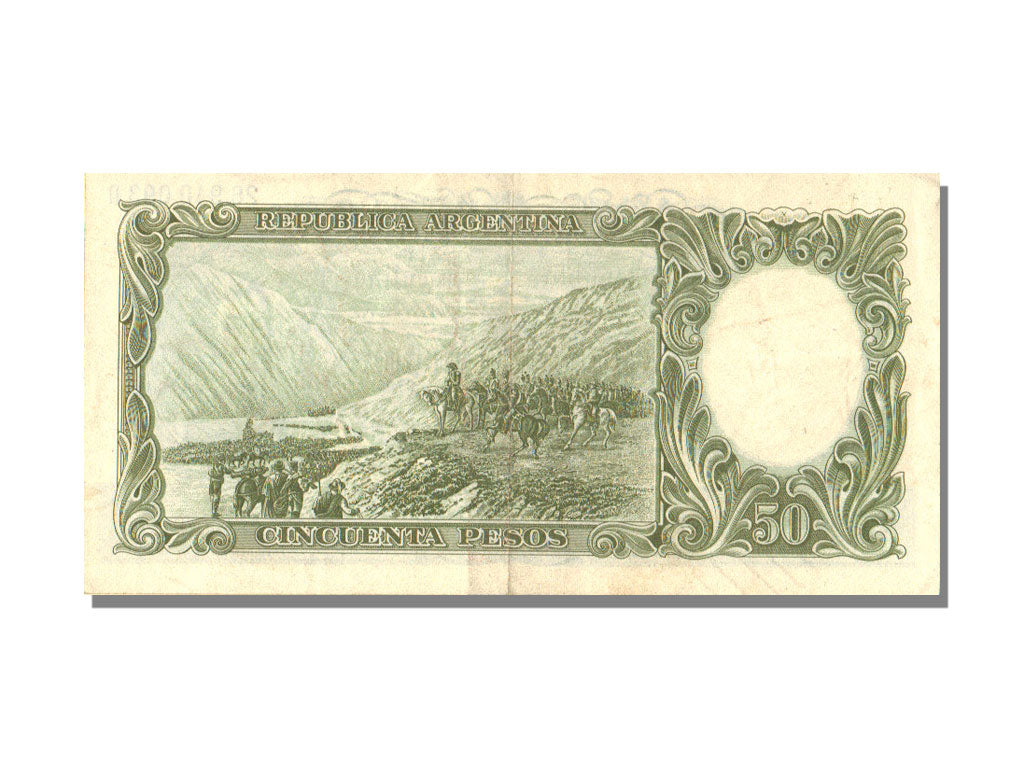 Argentina, 50 Pesos, 1935, KM #266b, UNC(63), D
