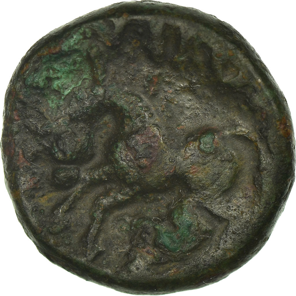 Coin, Nervii, Stater VIROS, VF(30-35), Bronze, Delestrée:623var