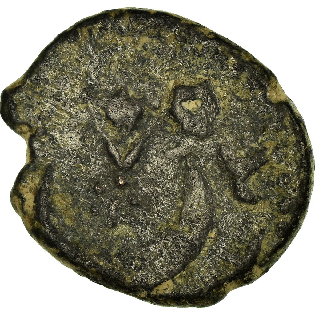 Moeda, Mesopotamia, Elagabalus, Bronze Æ, 218-222, Carrhae, Rara, VF(20-25)