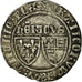 Coin, France, Henri VI, Blanc aux Écus, Rouen, EF(40-45), Billon, Duplessy:445