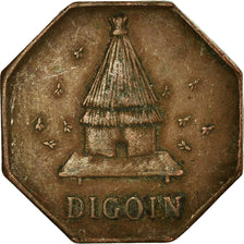 Moneta, Francia, Société Coopérative La Ruche, Digoin, 5 Centimes, BB, Rame