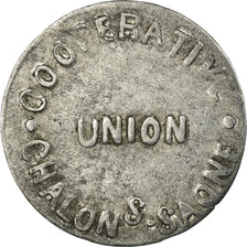 Monnaie, France, Coopérative Union, Chalon-sur-Saône, 5 Centimes, TTB