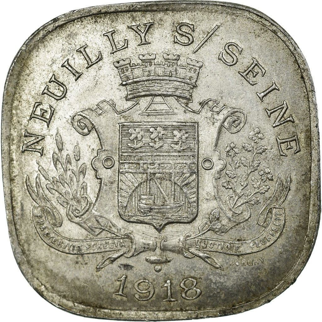 Coin, France, Solidarité Commerciale et Industrielle, Neuilly-sur-Seine, 20