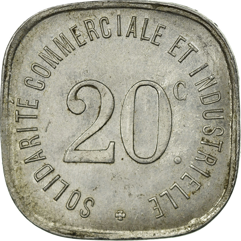 Coin, France, Solidarité Commerciale et Industrielle, Neuilly-sur-Seine, 20