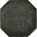 Moneda, Francia, Grand Café Glacier, SATURNIN, Narbonne, 10 Centimes, MBC+