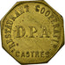 Moeda, França, Restaurant Coopératif D.P.A, Castres, 25 Centimes, AU(50-53)