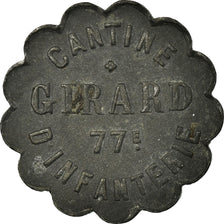 Monnaie, France, Cantine GIRARD, Cholet, 1 Franc, TTB, Zinc, Elie:10.5