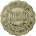 Moneda, Francia, Soc. Coop. des Employés de Chemin de Fer, Vesoul, 0.50