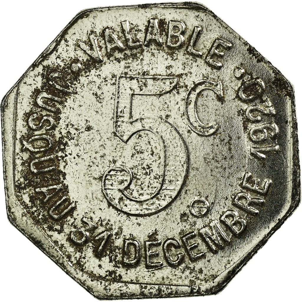 Munten, Frankrijk, Ville d'Albi, Albi, 10 Centimes, 1920, PR, Iron, Elie:10.1