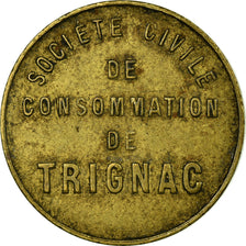 Monnaie, France, Société Civile de Consommation, Trignac, 10 Centimes, TTB