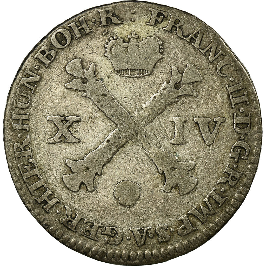 Münze, AUSTRIAN NETHERLANDS, Franz II, 14 Liards, 14 Oorden, 1793, Brussels, S