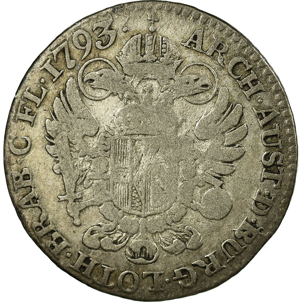 Münze, AUSTRIAN NETHERLANDS, Franz II, 14 Liards, 14 Oorden, 1793, Brussels, S