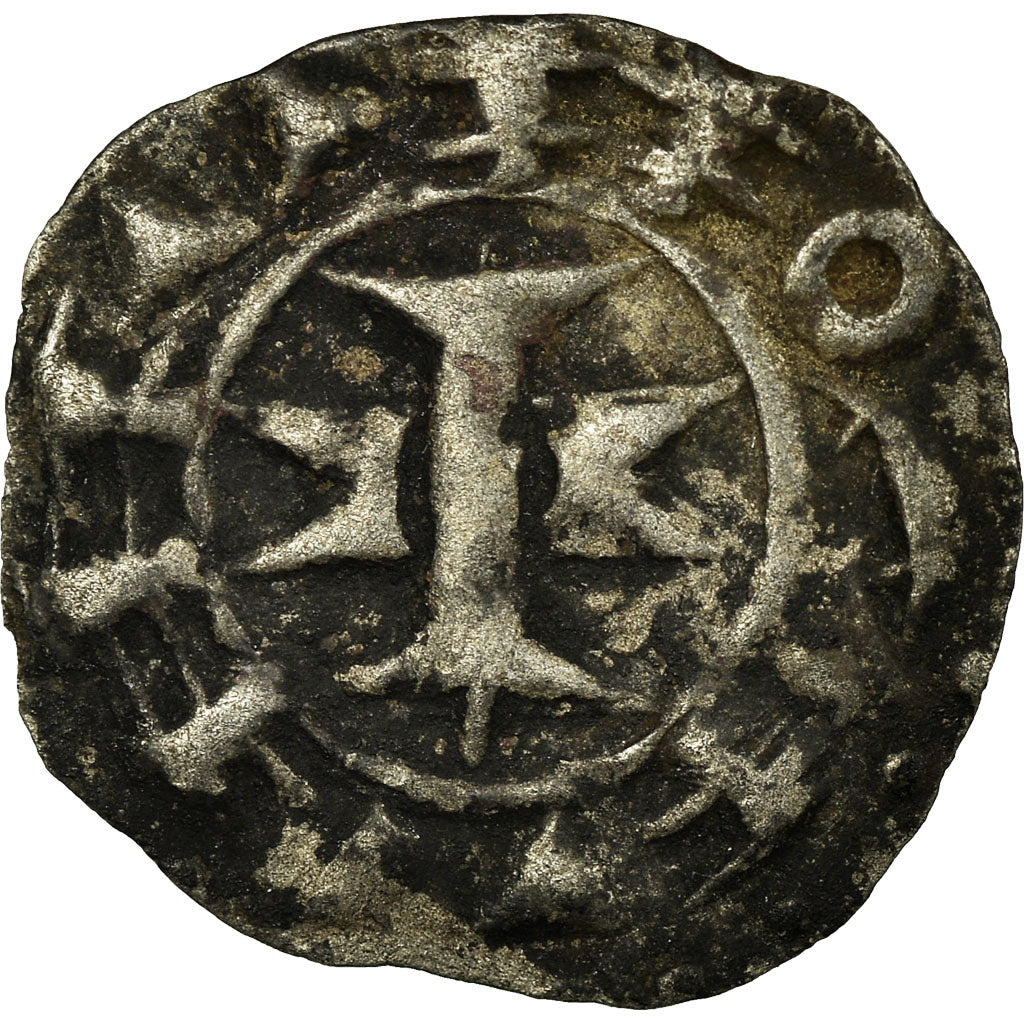 Coin, France, Languedoc, Anonymous, Obol, VF(30-35), Billon, Boudeau:754