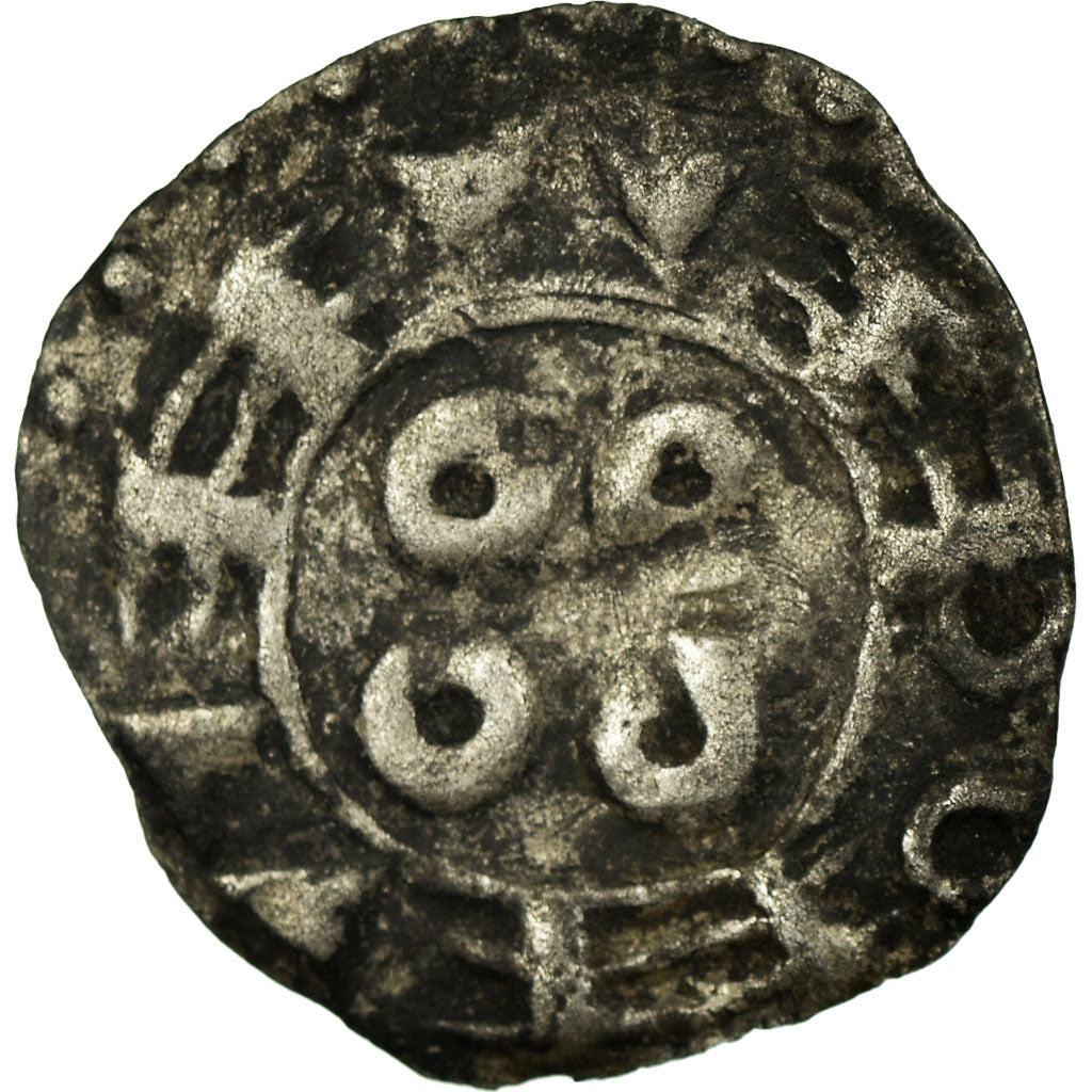 Coin, France, Languedoc, Anonymous, Obol, VF(30-35), Billon, Boudeau:754