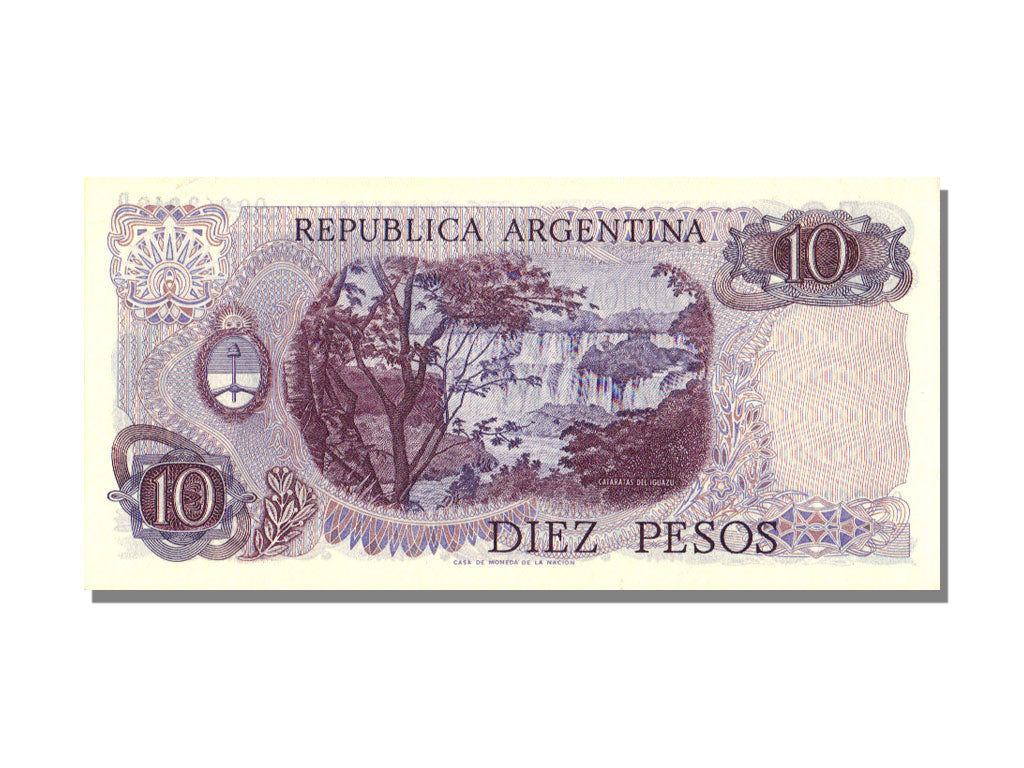 Argentina, 10 Pesos, KM #300, UNC(65-70), D