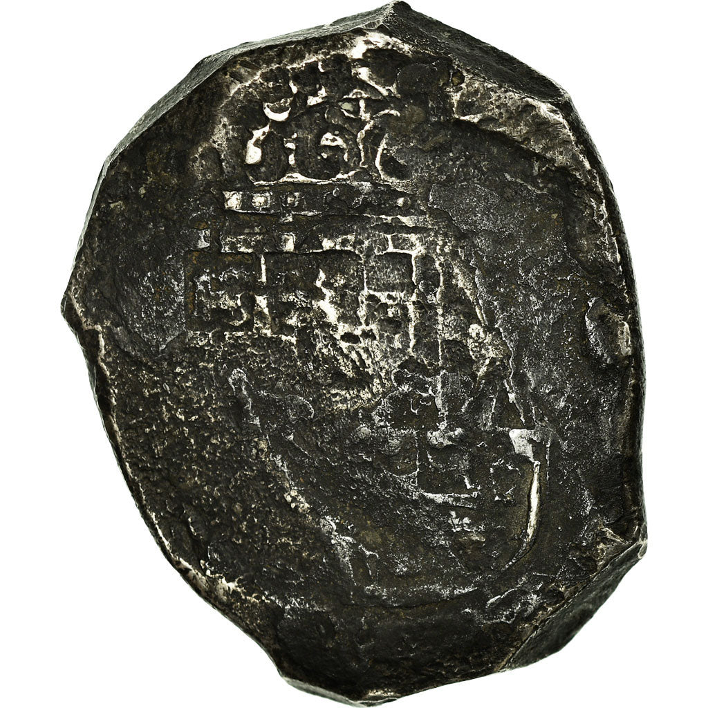 Moneta, Messico, Philip V, 8 Reales, Mexico City, MB, Argento, KM:47