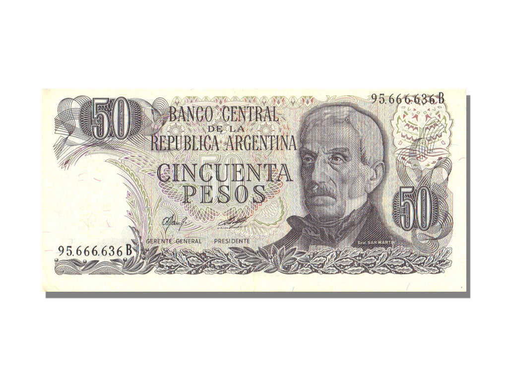 Argentina, 50 Pesos, UNC(65-70)