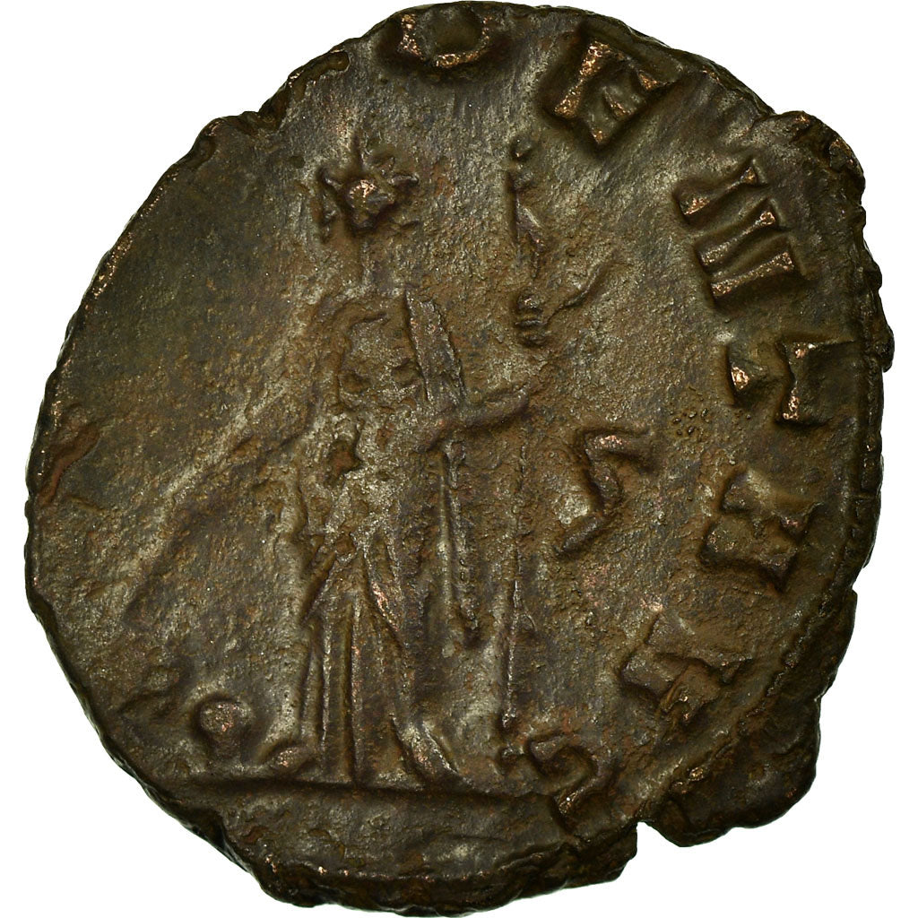 Coin, Claudius II (Gothicus), Antoninianus, 268-270, Rome, EF(40-45), Billon