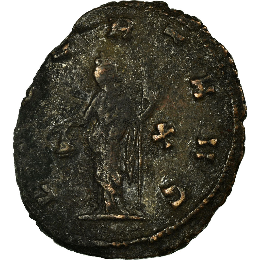 Monnaie, Claude II le Gothique, Antoninien, 268-270, Rome, TB+, Billon, RIC:63