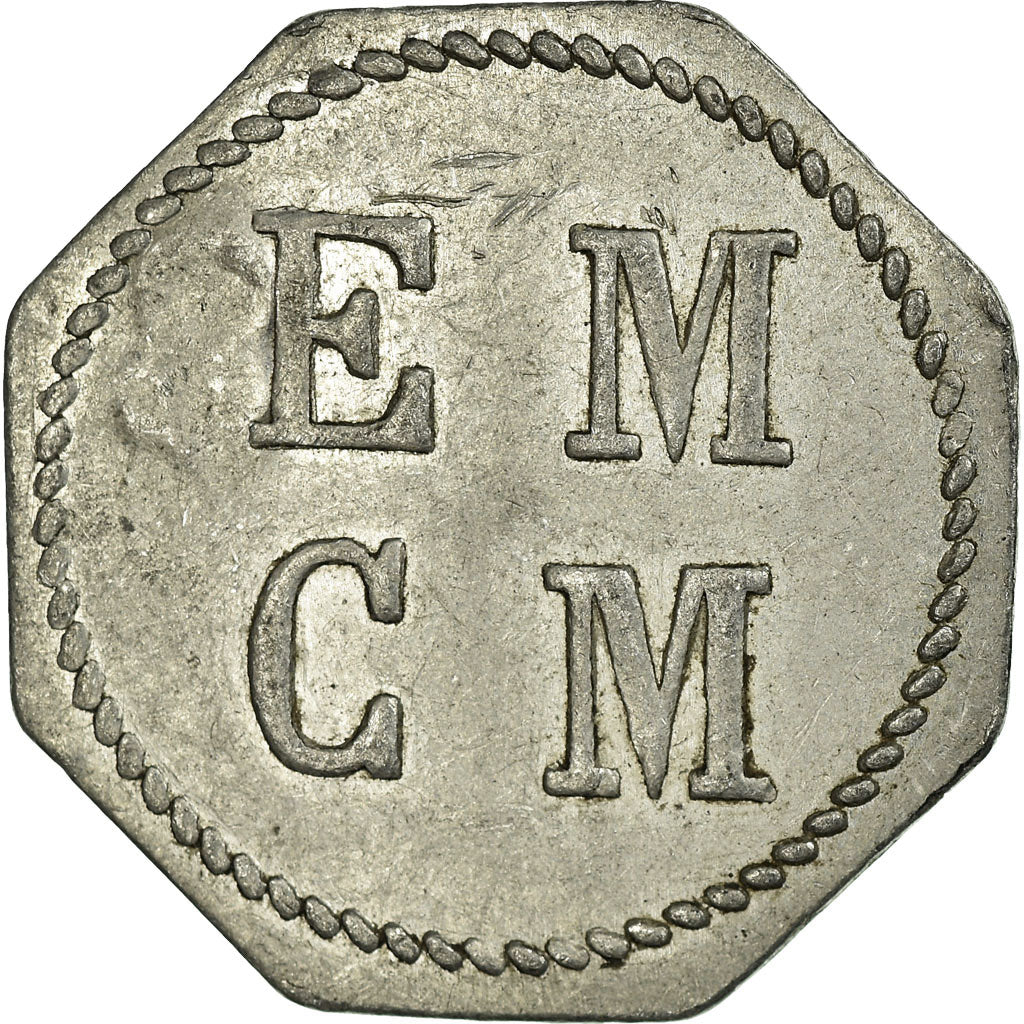 Coin, France, E. M. C. M, Saint-Hippolyte-du-Fort, 1 Franc, EF(40-45)