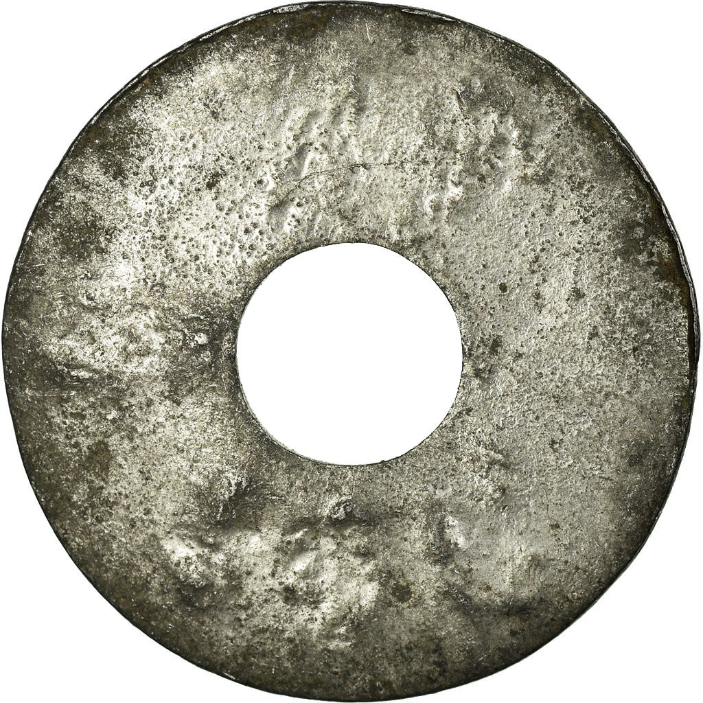 Coin, France, Théodore PUEIL (TH. P.), Castres, 10 Centimes, EF(40-45), Iron