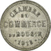 Moneda, Algeria, Chambre de Commerce, Bougie, 10 Centimes, 1915, MBC+, Aluminio