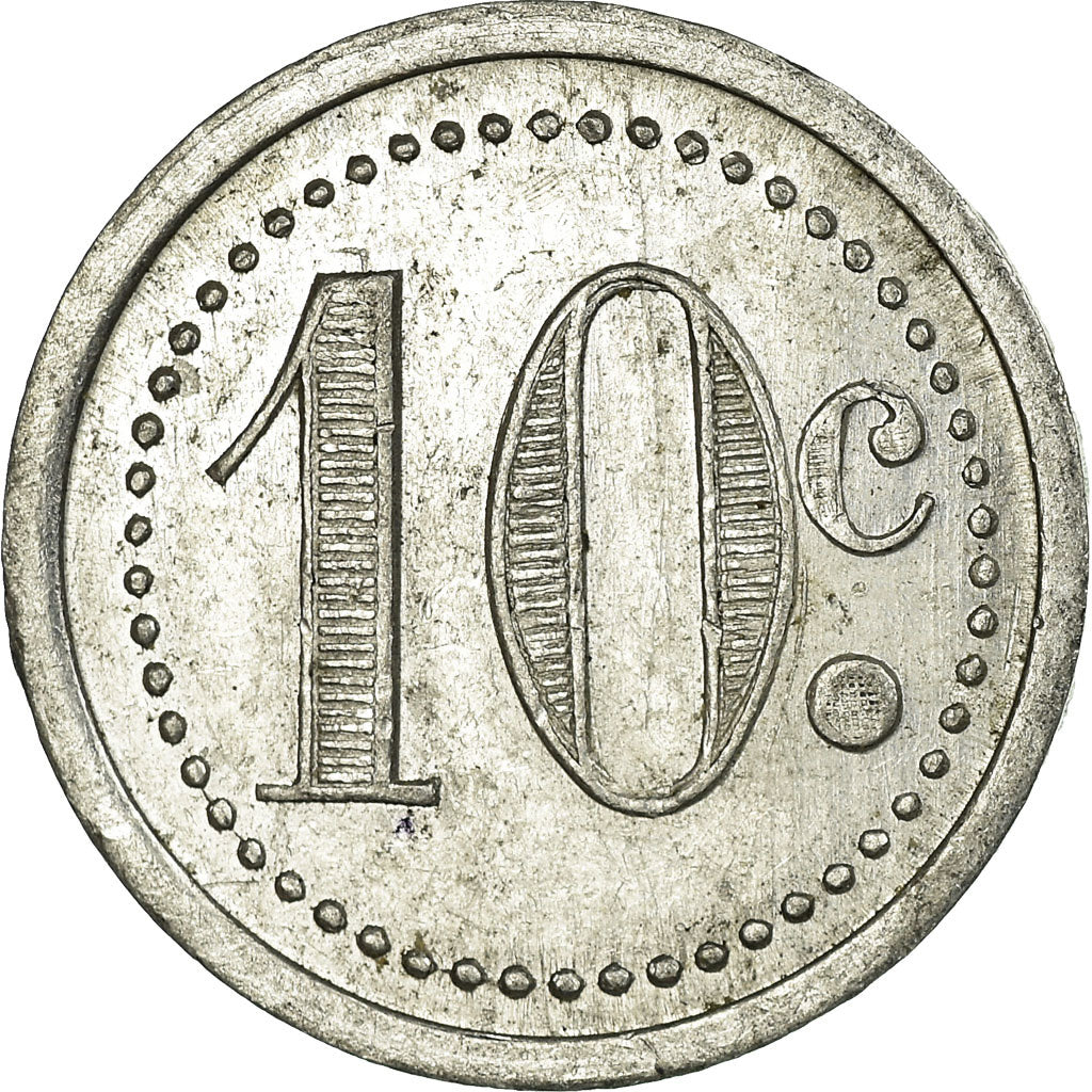 Coin, France, E.O.A (Ecole des Officiers d'Active), Saint-Maixent, 10 Centimes