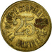 Moneta, Francia, Société Coopérative La Butineuse, Marseille, 25 Centimes