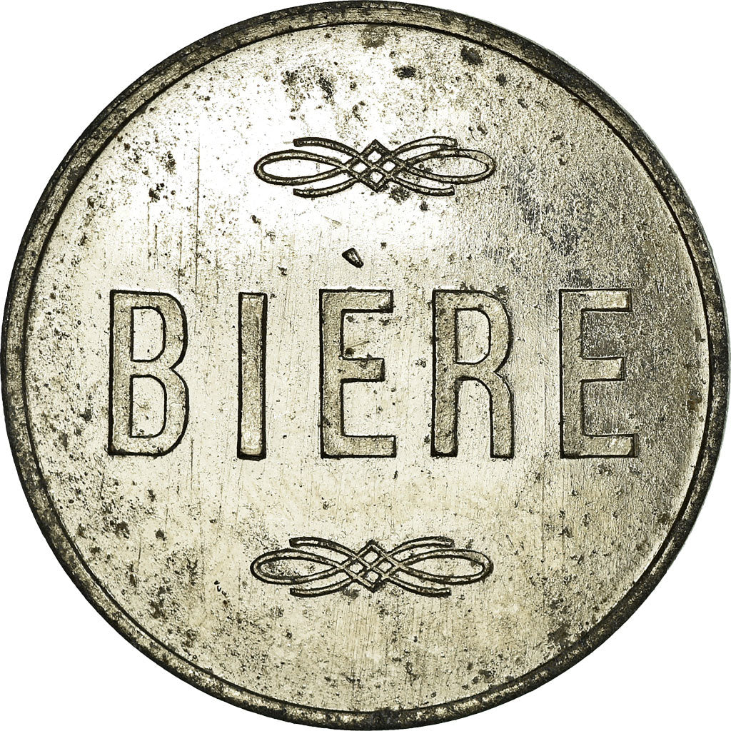Coin, France, Restaurant Populaire, Epinal, BIERE Token, AU(55-58)