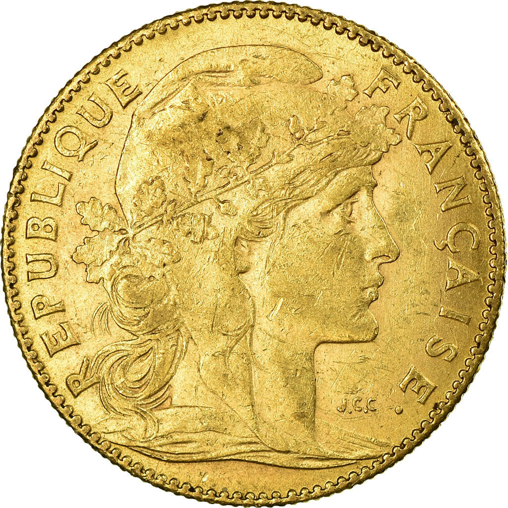 Coin, France, Marianne, 10 Francs, 1899, Paris, EF(40-45), Gold, KM:846