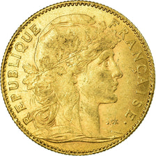 Coin, France, Marianne, 10 Francs, 1900, Paris, EF(40-45), Gold, KM:846