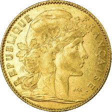 Coin, France, Marianne, 10 Francs, 1900, Paris, EF(40-45), Gold, KM:846