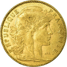 Coin, France, Marianne, 10 Francs, 1900, Paris, EF(40-45), Gold, KM:846