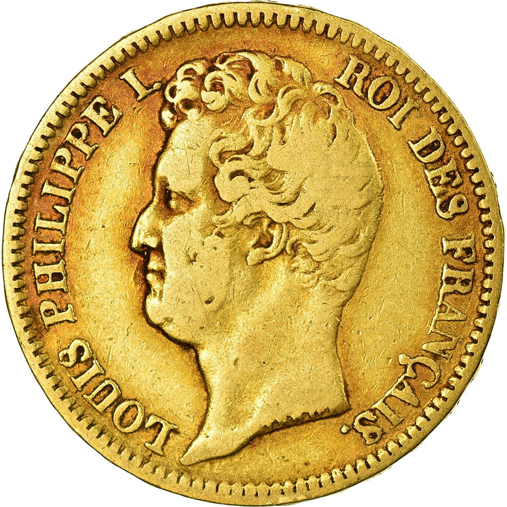 Monnaie, France, Louis-Philippe, 20 Francs, 1831, Paris, TB+, Or, Gadoury:1030