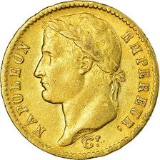 Moneta, Francia, Napoléon I, 20 Francs, 1811, Paris, BB, Oro, KM:695.1