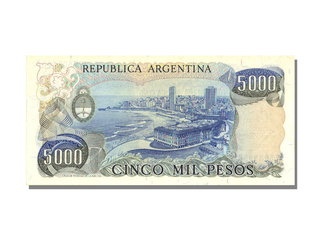 5000 Pesos Type 1976-83