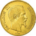 Münze, Frankreich, Napoleon III, 100 Francs, 1857, Paris, SS, Gold, KM:786.1