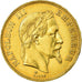 Moneda, Francia, Napoleon III, 100 Francs, 1866, Paris, MBC, Oro, KM:802.1