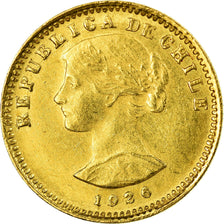 Coin, Chile, 20 Pesos, 1926, AU(50-53), Gold, KM:168