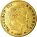 Moeda, França, Napoleon III, 5 Francs, 1867, Strasbourg, VF(30-35), Dourado