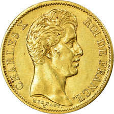Monnaie, France, Charles X, 40 Francs, 1828, Paris, TTB, Or, Gadoury:1105