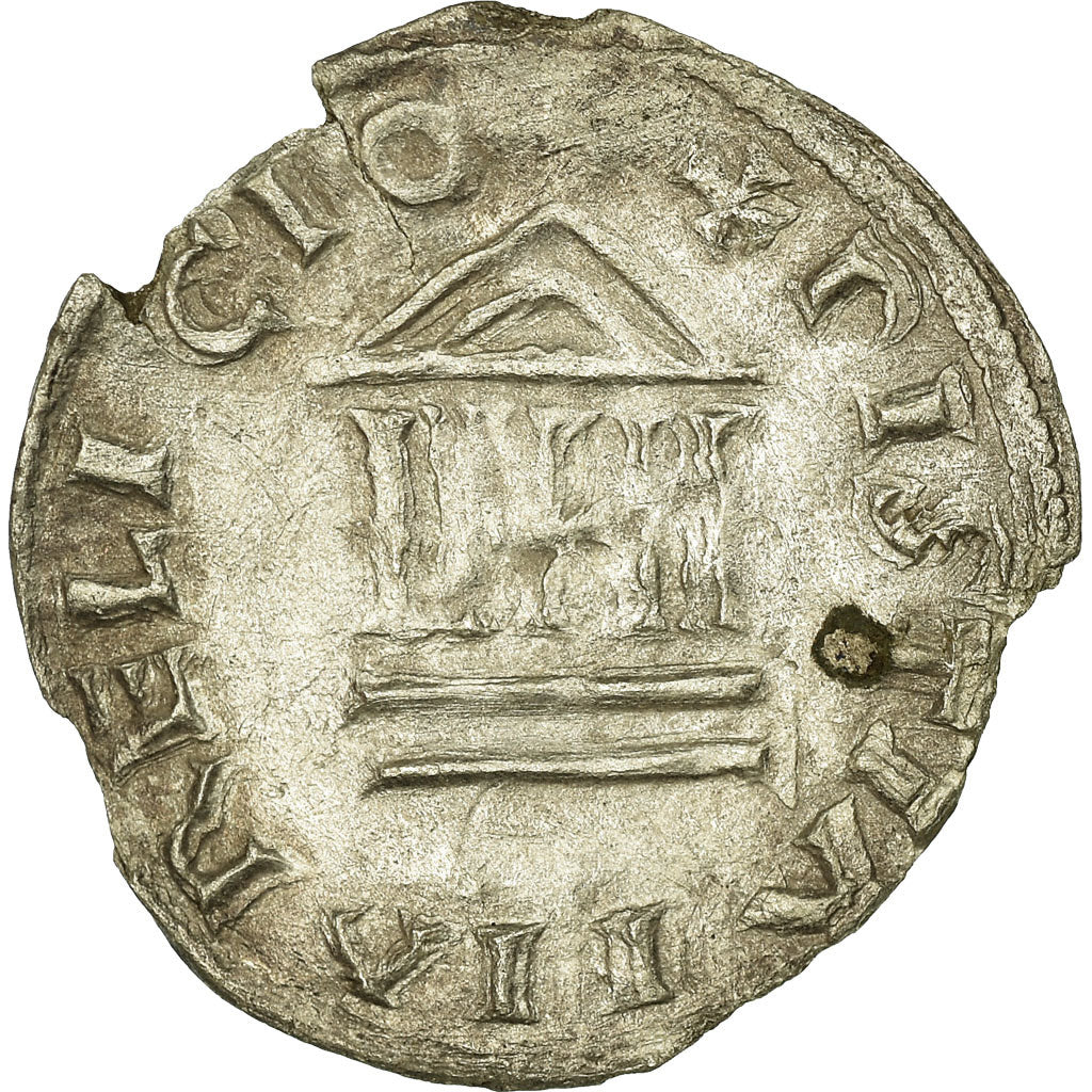 Coin, France, Louis le Pieux, Denarius, EF(40-45), Silver
