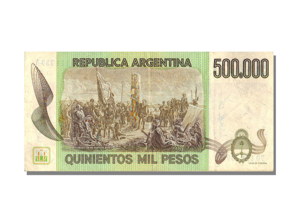 Argentina, 500,000 Pesos, KM #309, UNC(65-70), A