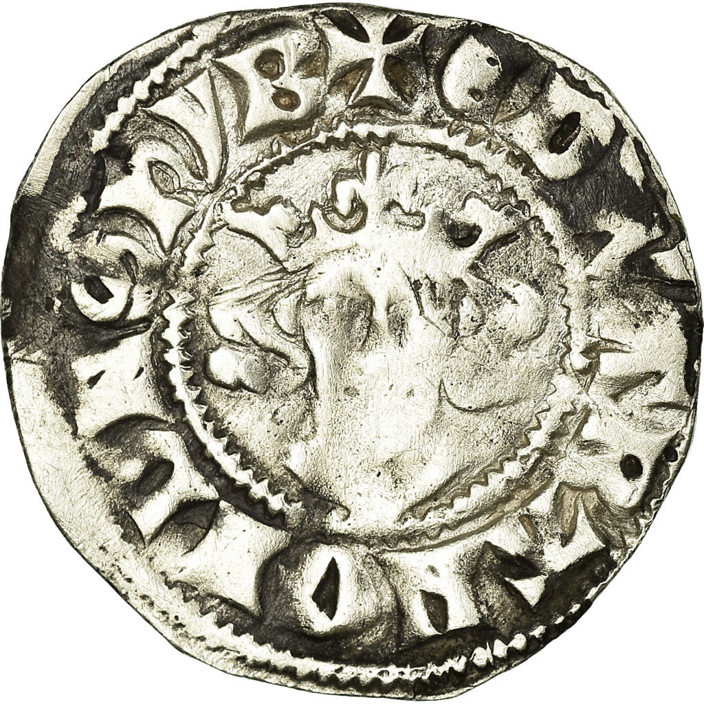 Coin, Great Britain, Edward I, Penny, Canterbury, VF(30-35), Silver, Spink:1419