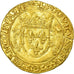 Monnaie, France, Louis XII, Ecu d'or aux Porcs-Epics, Lyon, TTB, Or