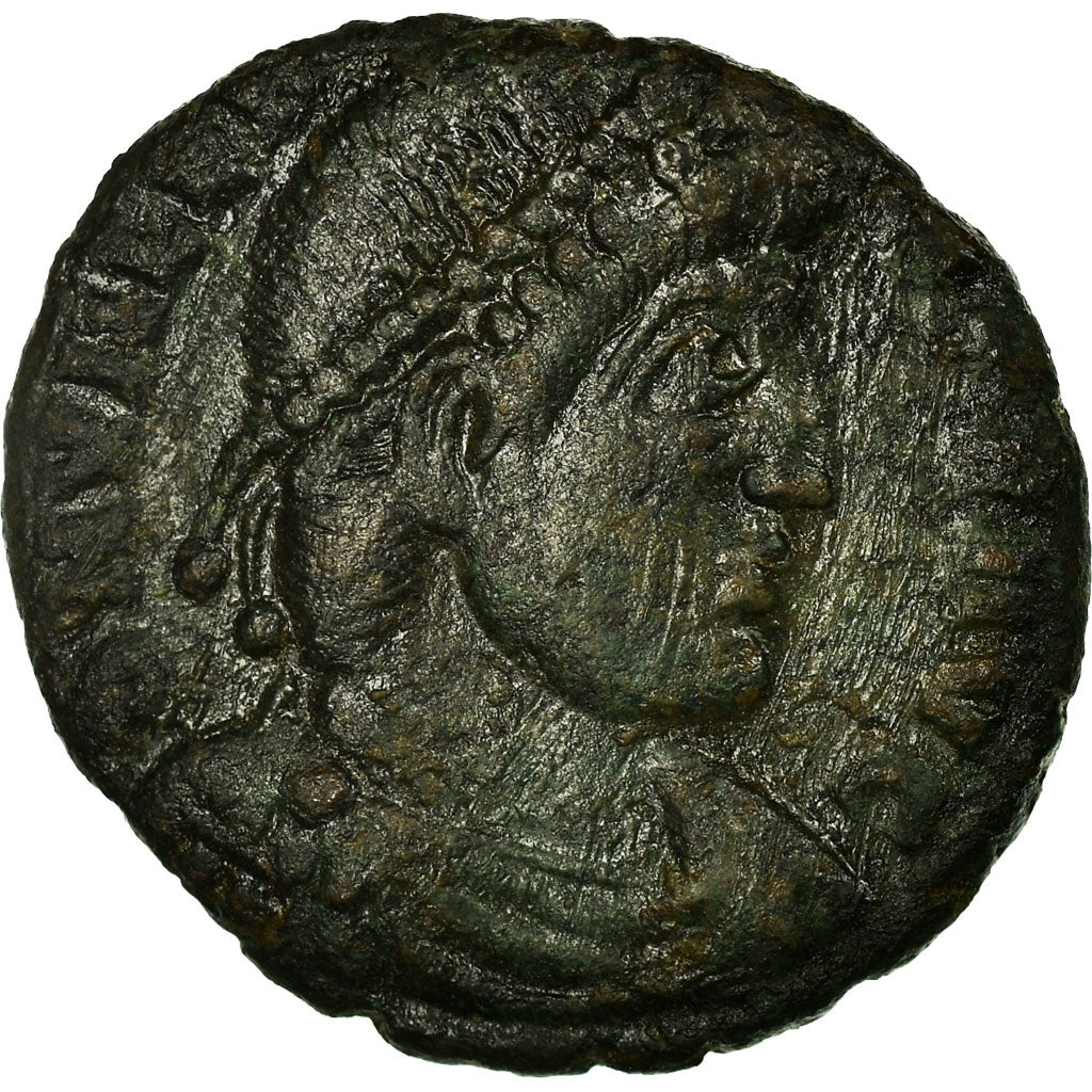 Coin, Valens, Follis, 367-375, Constantinople, VF(30-35), Bronze